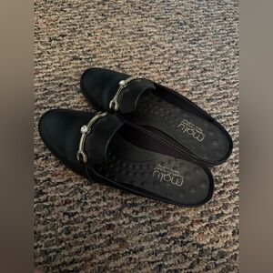 Malu Black Women's Mules